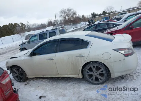 2014 Nissan Maxima 3.5 Sv z USA, uszkodzony, nr VIN 1N4AA5AP3EC444320